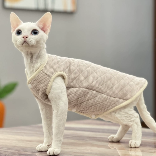 Хлопковая пижама, стеганый летний демисезонный жилет, увеличенная толщина