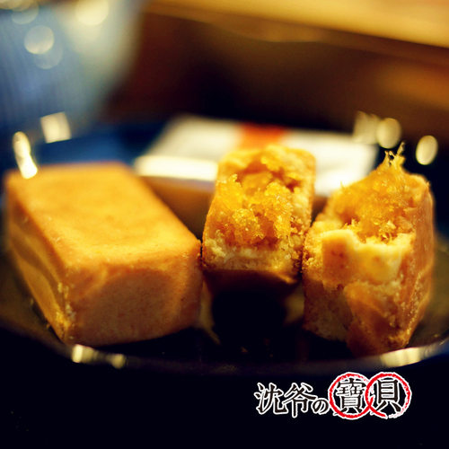 沈爷的宝贝 RJ郭荣锦台湾甜点名师出品 凤梨酥 零食六枚/盒 - 图0