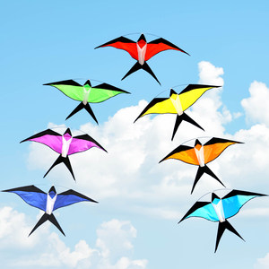 潍坊恒江风筝燕子风筝沙燕风筝七彩燕子黑燕子风筝线轮儿童风筝