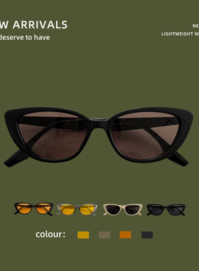 小三角欧美男女猫眼墨镜