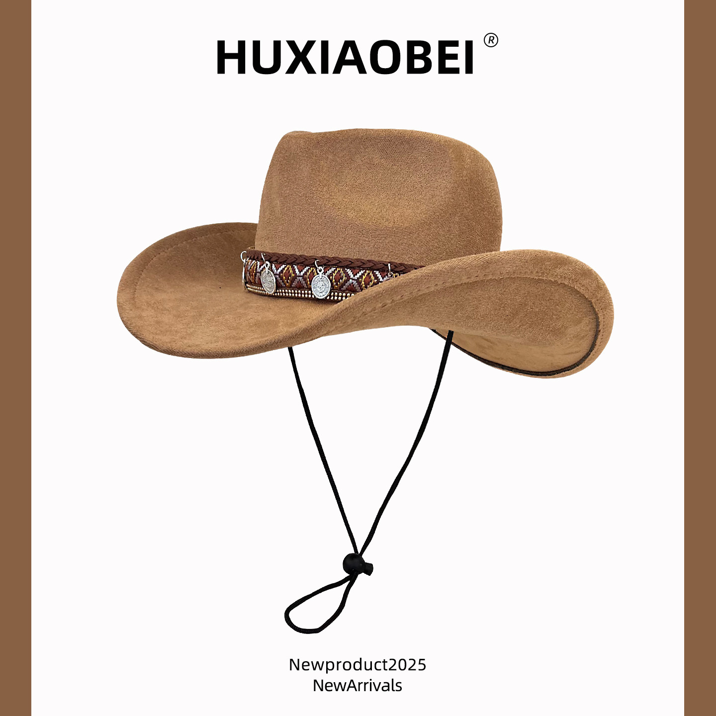 美式复古西部牛仔帽女春夏川藏旅游遮阳防晒爵士帽大檐英伦骑士帽,淘宝优惠券,粉丝福利购,淘宝优惠卷