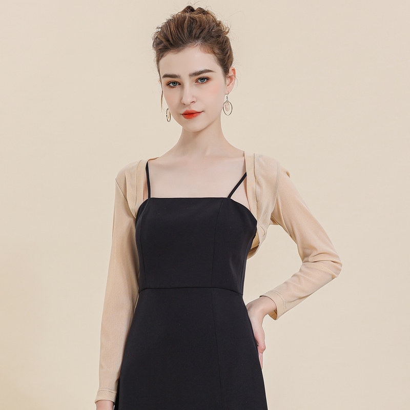 2023小披肩夏季配裙子吊带防晒罩衫 olnvcx短外套