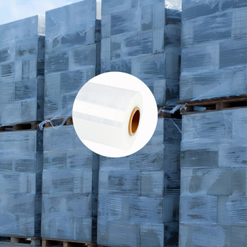 lings wrapping film packaging film plastic film stretch film length 350 meters wide 50cm 3.3kg ນ້ໍາຫນັກສຸດທິ 3kg