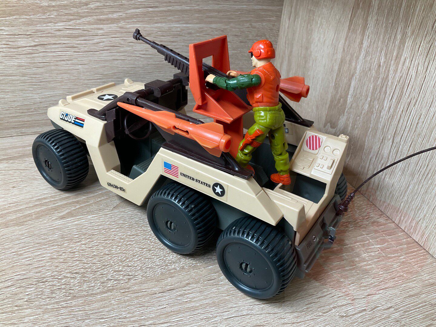 18  特种部队 gijoe 老版兵人载具 沙漠之狐 全配带驾驶