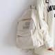Casual simple women's backpack college student bag