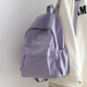 Casual simple women's backpack college student bag