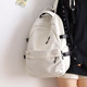 Large capacity casual college backpack school bag for men and women