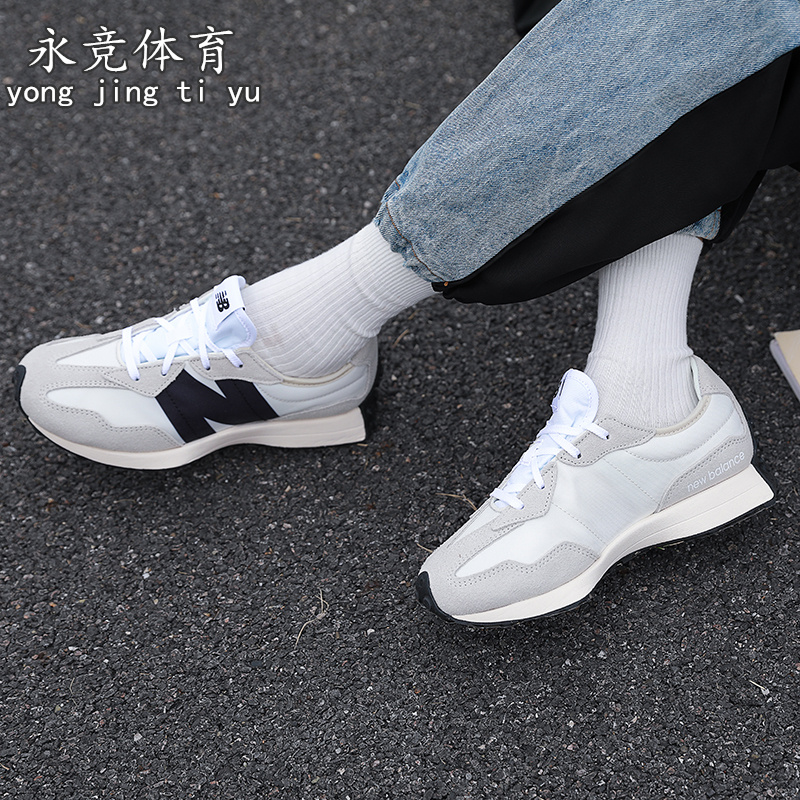 NEW BALANCE/NB春夏儿童运动鞋亲子复古休闲鞋女跑步鞋GS327FE-图1