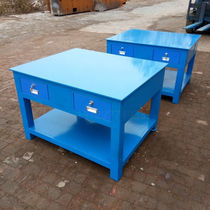 Fitter Operation Desks Heavy Water Grinding Platform Workshop Mold Maintenance Table Steel Bench Steel Bench Old Tiger Pliers Assembly Fly Mold Table