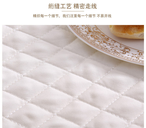 茶几桌布蕾丝长方形客厅家用防尘垫台布艺电视柜帘全包茶几布套罩 - 图1