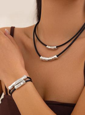 低马尾极简冷淡风耐用扎头发绳