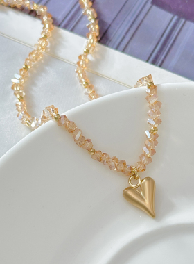 欧美跨境饰品ins风锁骨链