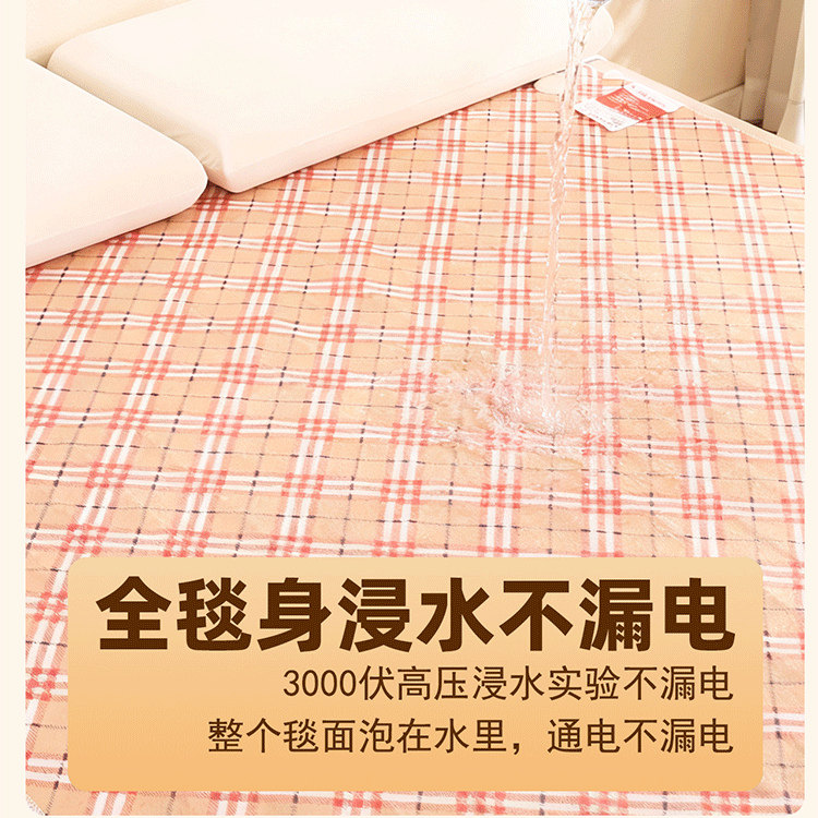 小绵羊电热毯双人双控定时除螨智能控温电褥子学生单人宿舍床安全,淘宝优惠券,粉丝福利购,淘宝优惠卷