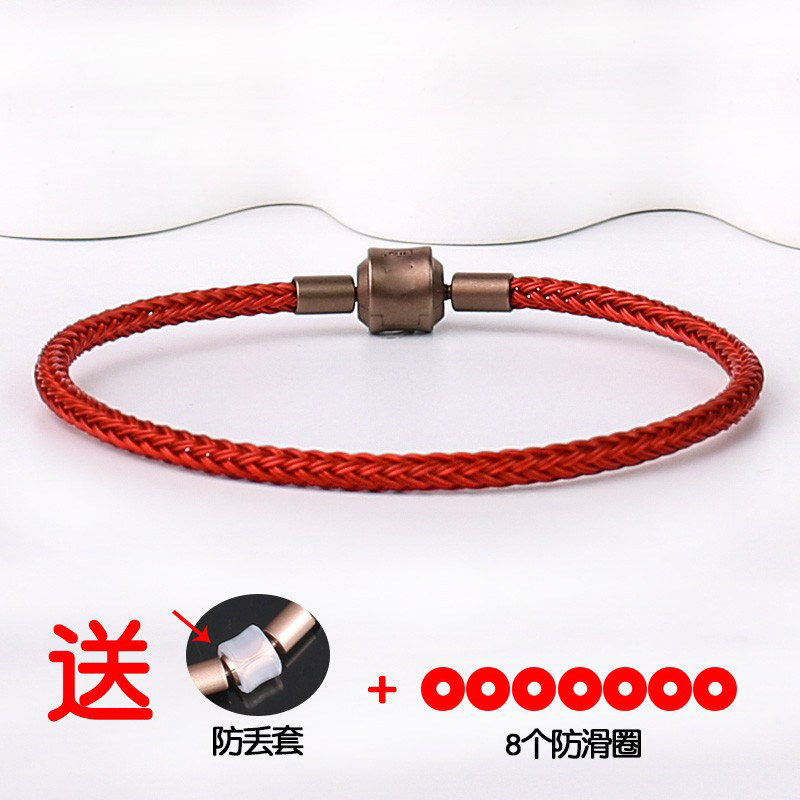 3mm防水钢丝手绳替换手绳可穿3D硬金转运珠男女款本命年手链,淘宝优惠券,粉丝福利购,淘宝优惠卷