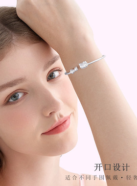 HelloKitty凯蒂猫手镯女甜美款手环简约可爱送女友情人节生日礼物