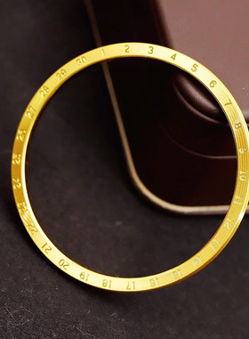 精品手镯金店同款520年轮手镯戒