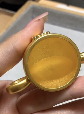 人间状元郎迷你金色状元帽摆件可