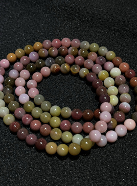 天然盐源玛瑙手链手串果冻糖果色四串手链项链男女款礼物一物一图