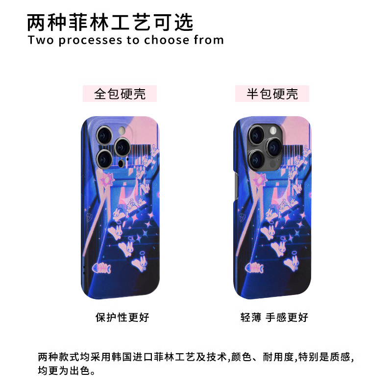 y2k千禧风蒸汽波手机壳适用iPhone15promax苹果14菲林13兔子12星星11硬xs华为mate60荣耀P50小米vivox100一加 - 图2