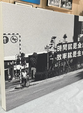 油画布装裱装饰画海报无框画定做