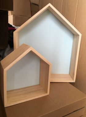 少女心小木屋家居客厅房间装饰品