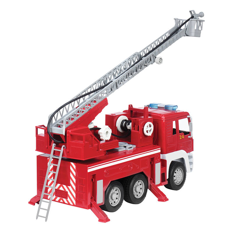 北美Driven消防车模型1 18儿童仿真玩具车工程车车模男孩生日礼物 - 图2