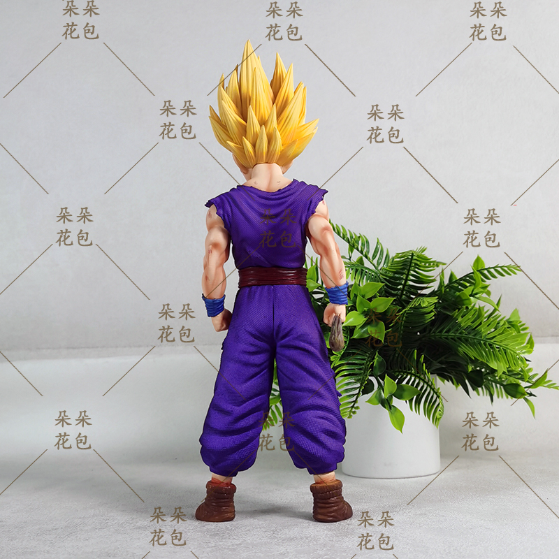 Dragon Ball two-dimensional chassis desktop ornament statue 2% Gohan GK hand model animation peripheral trendy toy doll