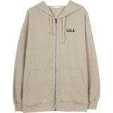 Ретро хаки толстовка для отдыха с молнией, куртка, кардиган, в американском стиле