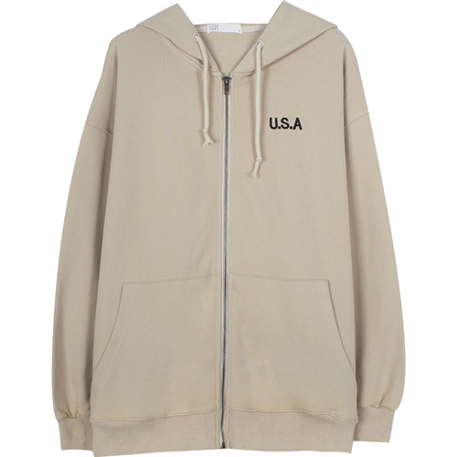 Ретро хаки толстовка для отдыха с молнией, куртка, кардиган, в американском стиле