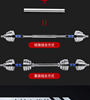 Dumbbell bar accessories connector extension 60cm rubber coated