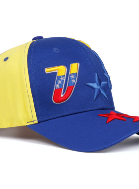 Proud Patriotic Venezuela Flag Cap Embroidered Baseball Cap
