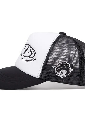 Girl's Summer Baseball Cap Breathable Mesh Trucker Hat 帽子