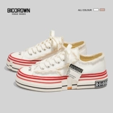 2023 весенняя новая стильная обувь Wu Jianhao's Beggar's Shoes, повседневная парусиновая обувь на толстой подошве, женские универсальные кроссовки нишевого дизайна