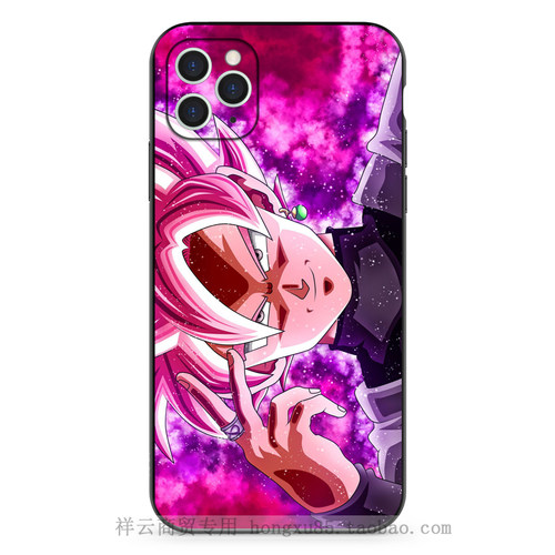 七龙珠手机壳适用苹果16oppo华为荣耀vivo小米realme红米iqoo一加iphone15note13k70悟空贝吉塔硅胶玻璃软壳 - 图2