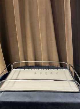 几何创意样板间托盘马毛现代轻奢