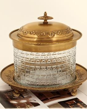 中古风复古风印度进口高端黄铜壶样板间售楼处少众储物罐咖啡壶