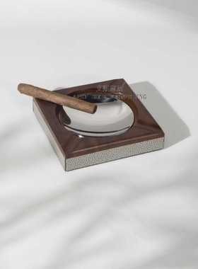 不锈钢石材客厅现代简约