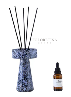 现代轻奢简约无火香薰精油扩香器创意摆件样板间茶几艺术玻璃摆设