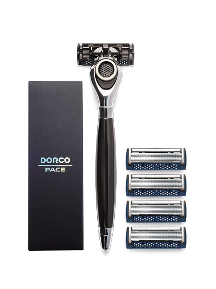 7层新品dorco /多乐可进口手动男 多乐可剃须刀