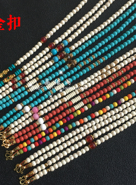 泰国蝴蝶佛牌崇迪象神通用毛衣链