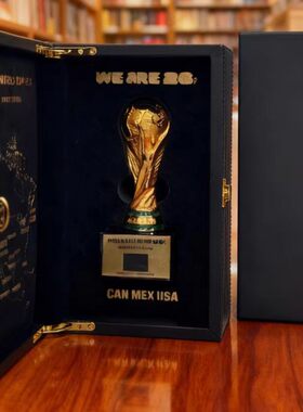 FIFA世界杯奖杯模型装饰摆件精美礼盒收藏纪念品送礼限量版120mm