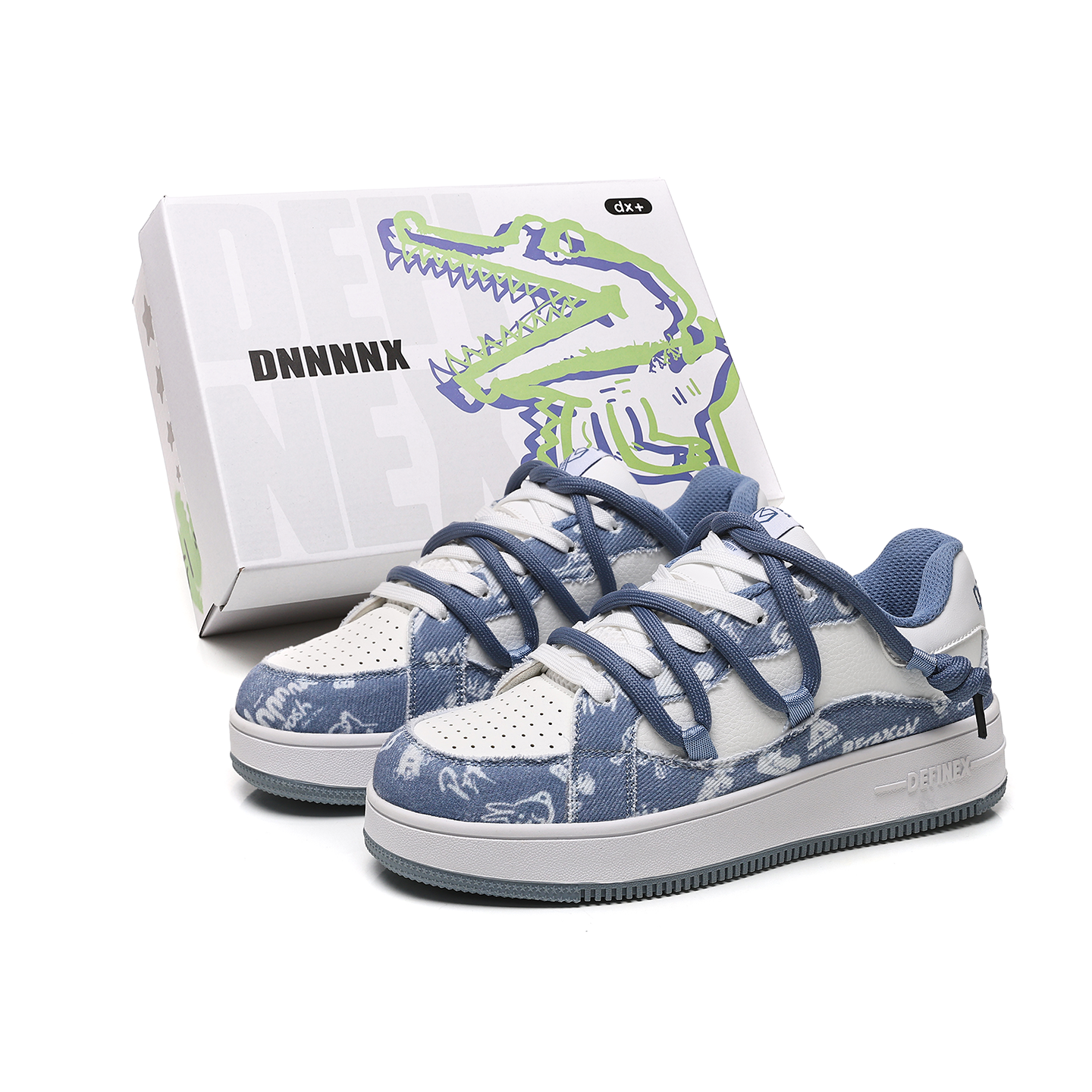 DEFINEX粗麻绳绑带保暖防水耐磨男女板鞋