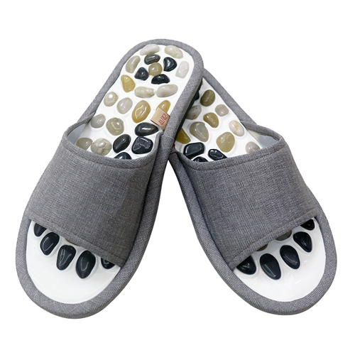 Массажер для ног, тапочки, из хлопка и льна