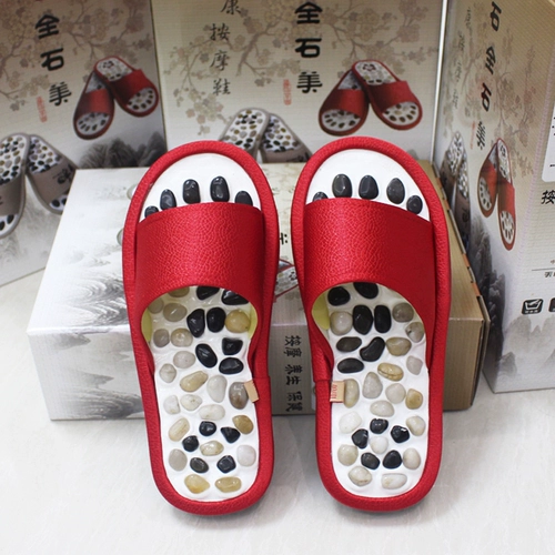 Массажер для ног, тапочки, из хлопка и льна