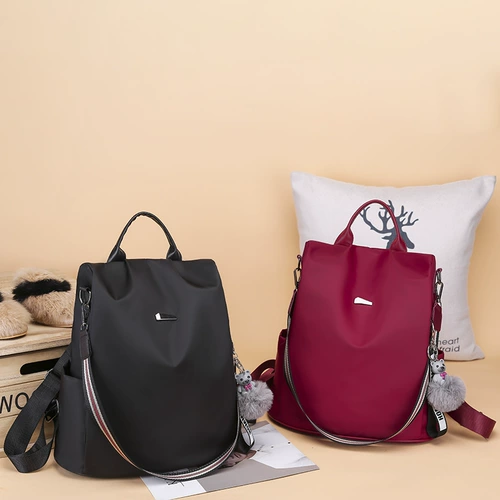 Рюкзак, универсальная трендовая сумка через плечо для отдыха, анти-кража, в корейском стиле, ткань оксфорд