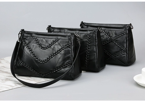 Сумка через плечо, универсальная трендовая модная сумка на одно плечо, популярно в интернете, из натуральной кожи