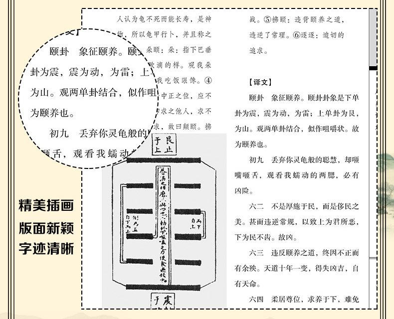 周易全书正版精装4册礼盒装周易智慧全书周易大全注解八卦易经书籍-图2