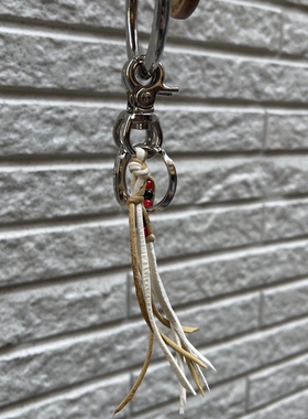 REDMOON牛皮扣钥匙扣手缝