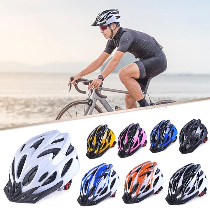 Lightweight Motorbike Helmet Road Bike Cycle Helmet Mens Wom - 图1