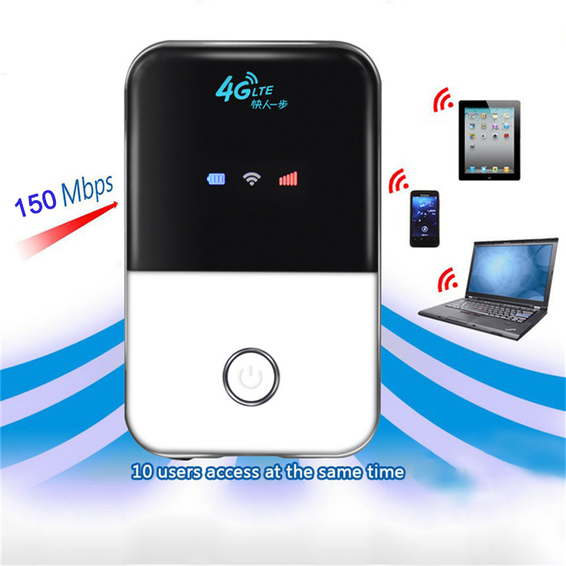 TIANJIE 4G Lte Pocket Wifi Router Car Mobile Hotspot Wireles-图0